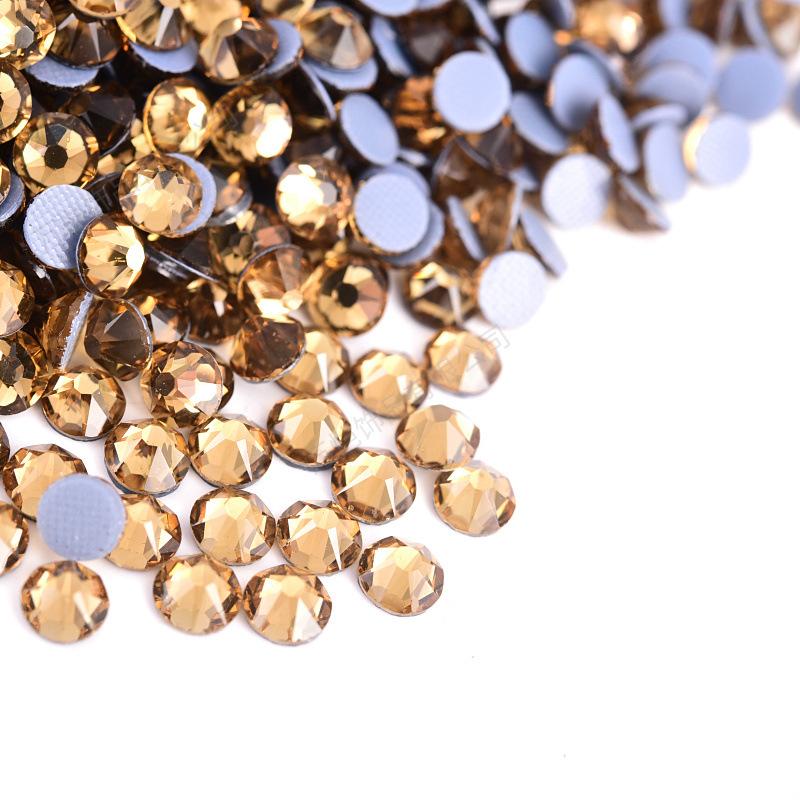 Eight Big And Eight Small Imitation Austrian Glass Hot Glue Bottom Hot Diamond Rhinestone Diy Clothing Accessories