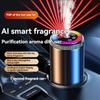 Intelligente Auto-Aromatherapie-Maschine mit dreifarbigem Sternenhimmel-Licht-Spray-Aromatherapie Innenraum-Atmosphärenlicht und Auto-Pe