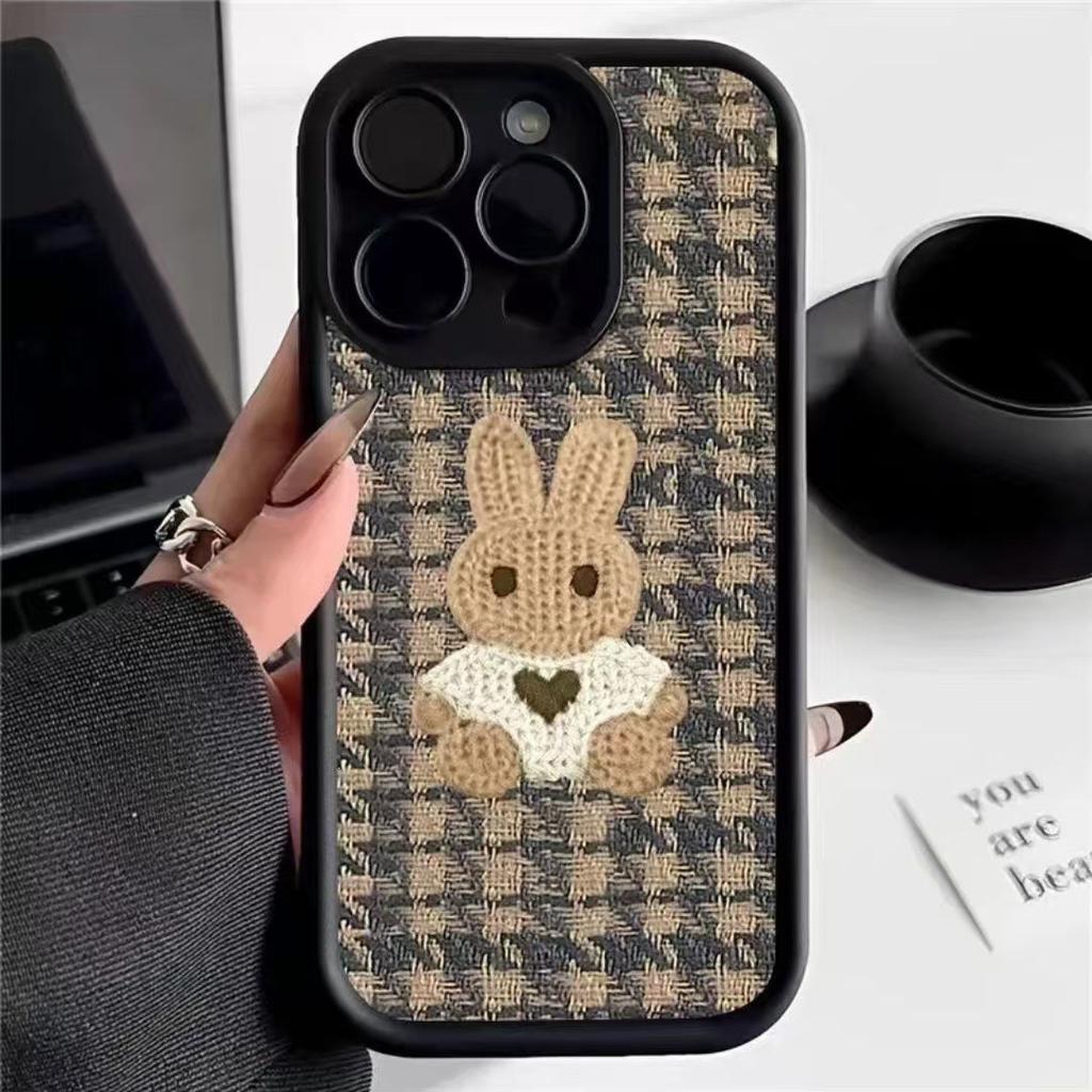 White Rabbit Is Suitable for Iphone16promax Mobile Phone Case Apple 15 Anti-drop 14pro/13 Cute 12 New Models