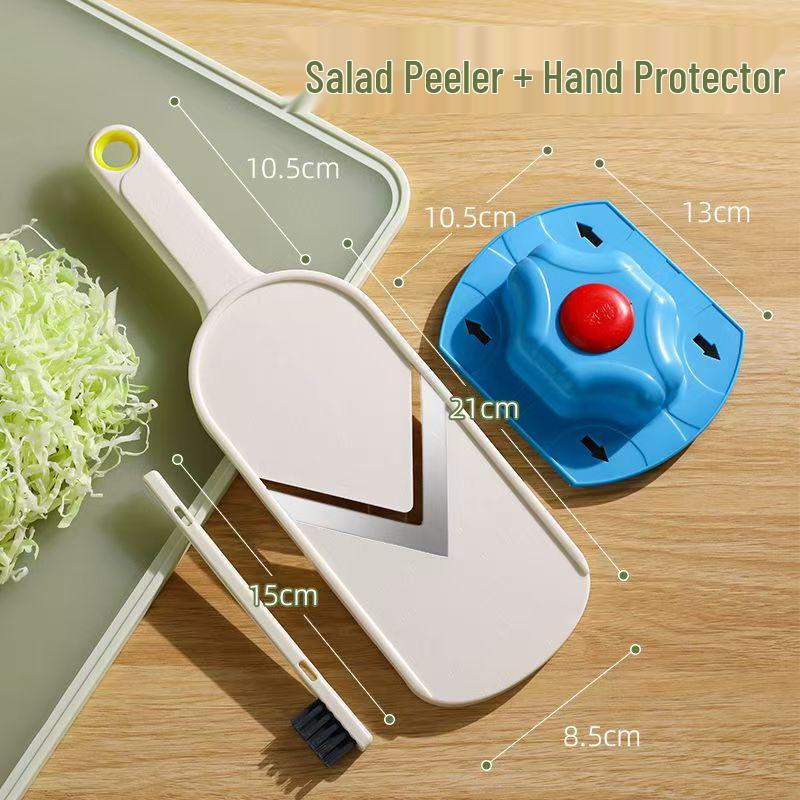 

Cabbage & Vegetable Shredder: Multifunctional Round Grater & Slicer for Salads