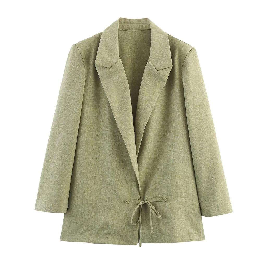 European and American style French women's clothing, texture sense commuter style casual two-piece set