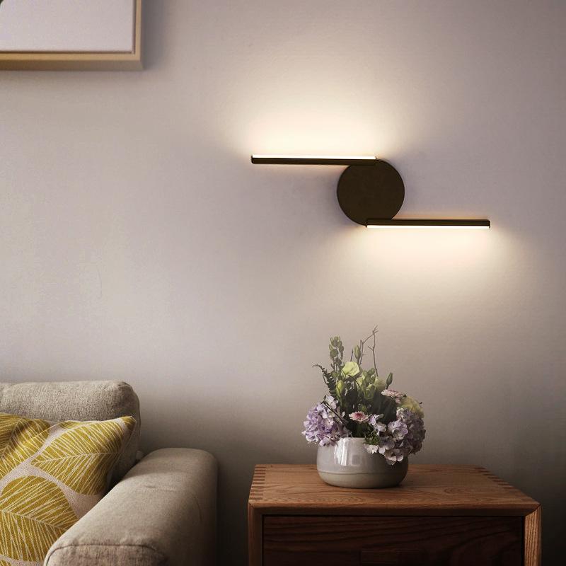 Hot Modern Black Decoration up Down Outdoor Indoor Luxury Home Room Bedroom Hotel Bathroom Lamp Reading Light LED Wall Lamp