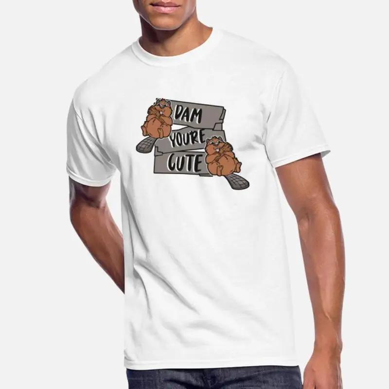 Dam Youre Cute Castor Canadensis North American T Shirt