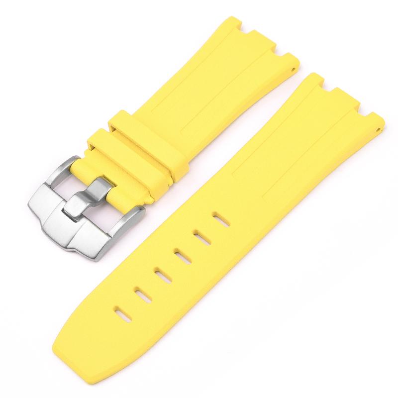 Waterproof Silicone Watchband for Audemars Piguet Royal Oak Offshore 15703 15710 26703 Series - Rubber Strap 28mm Men's Watch Accessories