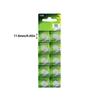 10PCS AG13 Button Cell LR44 A76 357 357A LR1154 SR1154 SR44 GP76 Button Battery For Watch Car Key Remote Control
