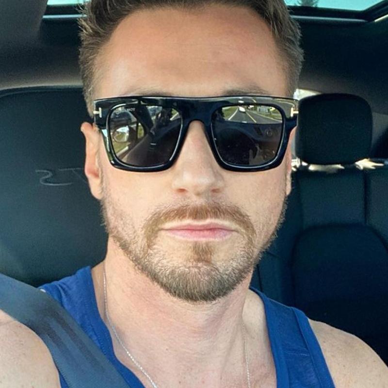 Fashion Oversized Sunglasses Women Men Brand Designer Sunglass UV400 Protection Glasses Vintage Square Eyewear Vintage Shades