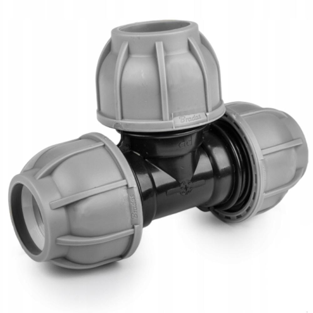 Trójnik Pe Do Rur Węża Skręcany 20Mm Pn10 Złączka Systemu Ogrodowego