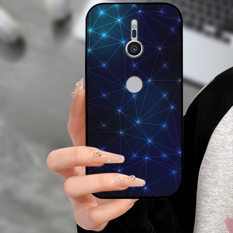 For Sony Xperia XZ2 XZ 4 2 1  Soft Silicone Black Back Shell Phone Cover For Sony XZ1 XZ2 XZ4 Funda Coque Shockproof Cases