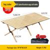 Outdoor Carbon Steel Roll-up Folding Table