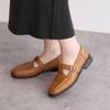 Brown 250 HIMIMO/Himiko/Square T-strap shoes/641303