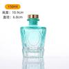 European Multicolor Vase Glass Flower Pot Basket Bottle Decoration Home Nordic Dry Transparent Hydroponic Small Bottle Gift