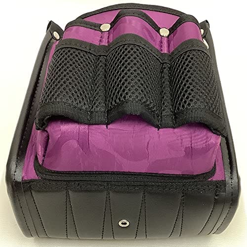 Kozuchi Worktime Radical Electrician's Waist Pouch, 2-Drawer, All-Purpose, Camouflage Purple, KNR-13MPL