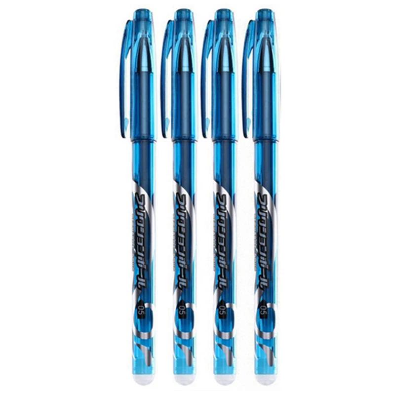 05mm Erasable Gel Pen Collection Black Blue Red Pen and Ink Refill Rod Kawaii Pens Washable Handle School Office Supplies Stationery