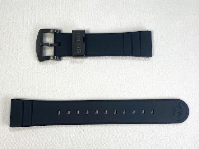 R03L026M9 SEIKO Prospex 20mm Silicone for Via Band, Black, SRPH13P9/ 4R36-10L0 (Ships Nekoposu)