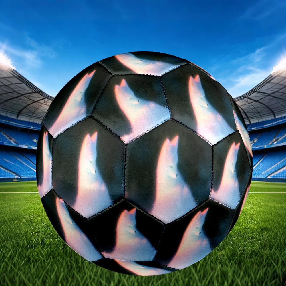 1 Stück Fuchs Größe 5 Fußball Professioneller Spiel-Trainingsfußball Indoor- & Outdoor-Sportball Leicht Langlebig c6559