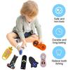 Non-Toxic Baby Silicone Teether Toys Remote Control Shape Teether Rodent Gum Pain Relief Teething Toy Kids Sensory Educational Healthcare