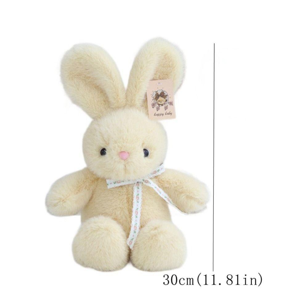 Stuffed Rabbit Plush Toy Cartoon Animal Sweater Rabbit Soft Doll Birthday Gift