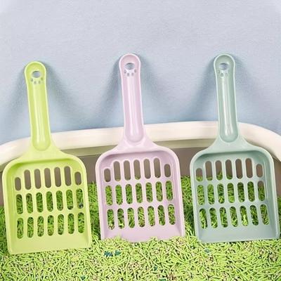 Łopatka do kociego żwirku Wytrzymały Plastikowy Łopatka dla Zwierząt do Łatwego i Efektywnego Czyszczenia Kuwet dla Kotów i Psów