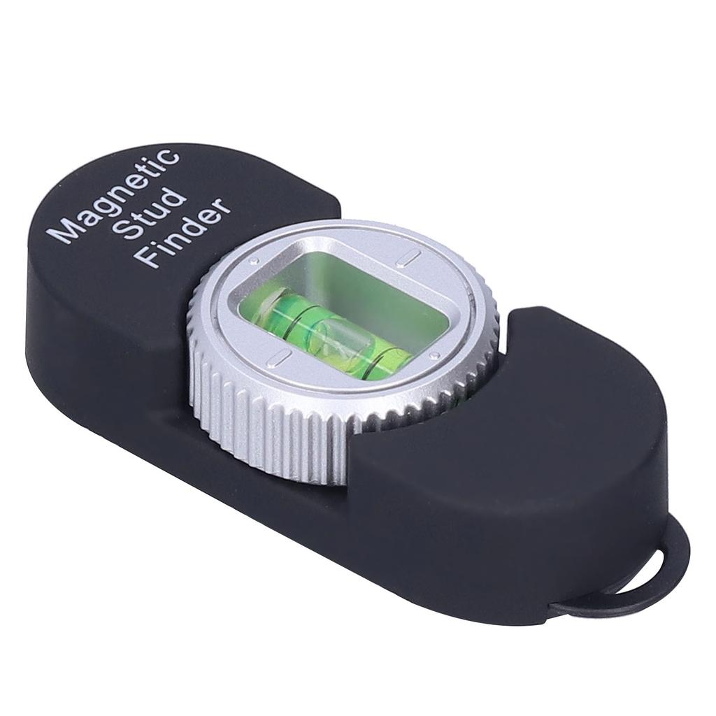 Magnetic Stud Finder Portable Metal Detector with Level Gauge for Steel Nails ScrewsBlack