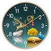 8-inch 20cm Light Luxury High-end Home Wall Clock Living Room Bedroom Mute Clock Wall Clock