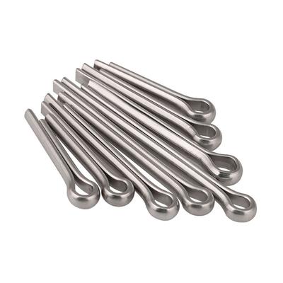 M3 M4 M5 M6 M8 White Zinc Plated Type Spring Cotter Hair Pin Split Clamp Tractor Open Elastic Clip For Car