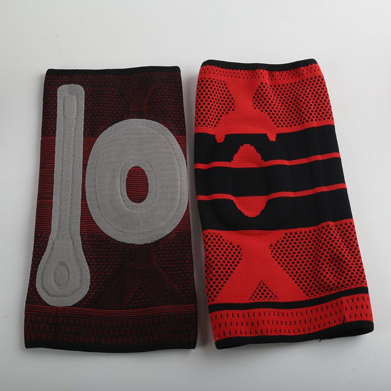 Knee Pads for Sports Basketball Running Silicone Knee Pads Spring Support Fitness Sports Anti Slip Protective Knee Protectors