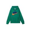Club Men's Flocked Logo Fleece Pullover Hoodie Green FN3105-365