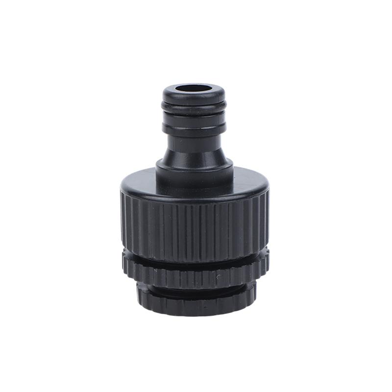 1/2" 3/4" 1 Inch Thread Quick Connector Garden Irrigation Hose Quick Coupling Plastic Watering Pipe Quick Connector Fittings