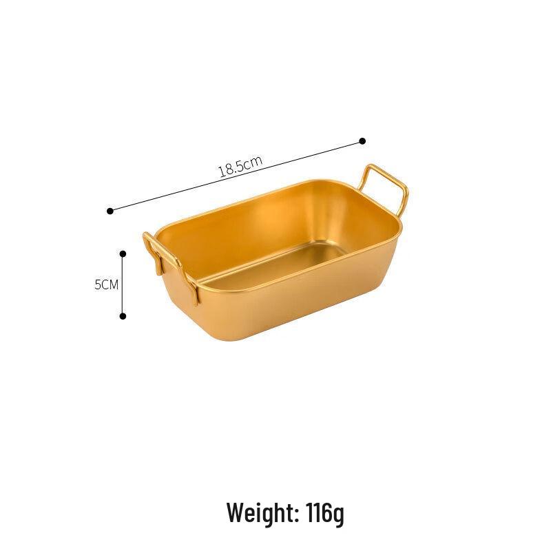

ZISIZ Stainless Steel Snack Frying Basket Plate