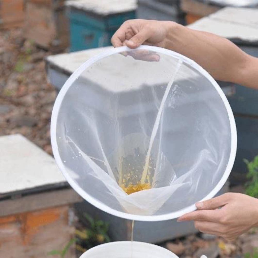 120 Mesh Nylon Honey Filter Safe Beekeeping Tools High Quality Bee Honey Screener  for Beekeeper