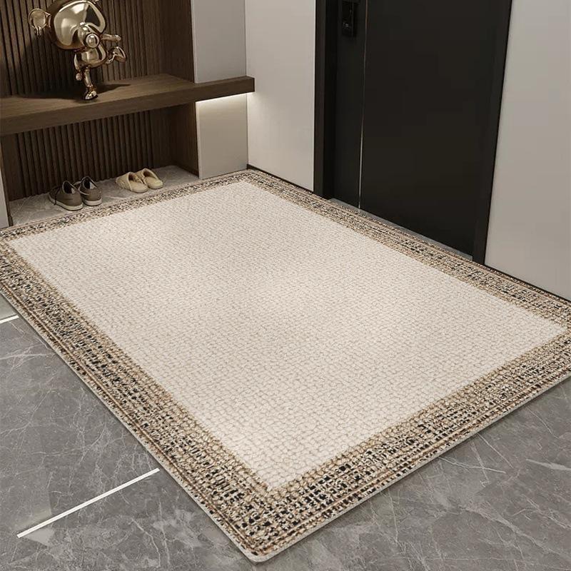 Entrance Door Mat Home Entrance Non Slip Foot Mat Entrance Foyer Dirt Resistant and Dust Removal Carpet