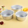 Aluminum Alloy Round Cake Pan Solid Bottom Food Oven Bread Mold Kitchen Baking Tool DIY Cakes Pastry Mould Cheesecake Mould