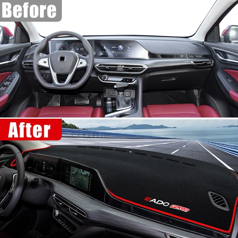 Pentru Changan EADO PLUS 2020 2024 2024 2024 Husă Bord Auto Evitare Lumină Pad Parasolar Anti-UV Covoare Covoraș Anti-Alunecare Accesorii