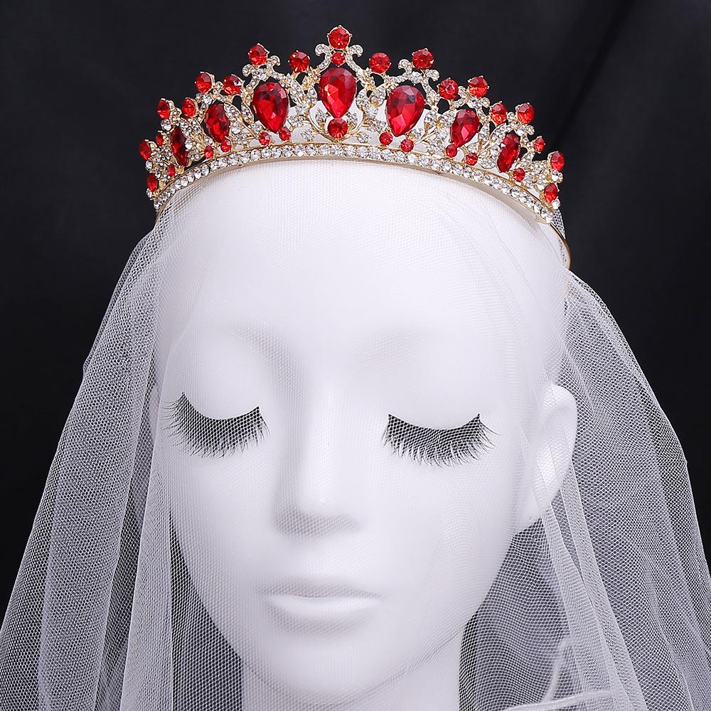 Popular Hair Accessories, Fashionable High-end Crystal Bridal Small Crown, Wedding Dress, Birthday Party Accessories