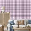 Wallpaper Fabric Pattern Violet for Living Room and Bedroom 50x1000