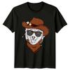 Cool Dog Western Animals Mens Tee Womens Graphic Tee