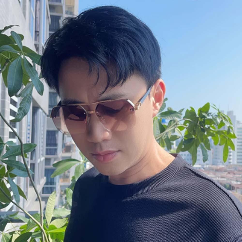 UV400 Women HD Sunglasses Classic Anti-UV Glasses New Men Zinc Zinc Alloy Sunnies  Father's Day