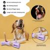 Bite Resistant Dog Toys Treat Stick Holder, Prevents Choking, Rubber Chew Toy, Stress Relief for Dogs Branch Shape, Teeth Cleaning Toy Small