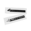 TCFJN1 Glossy Black 4MOTION Trunk Badge Emblem Compatible with Select VW Models Like Tiguan Touareg Golf Passat - Rear Lid Sticker