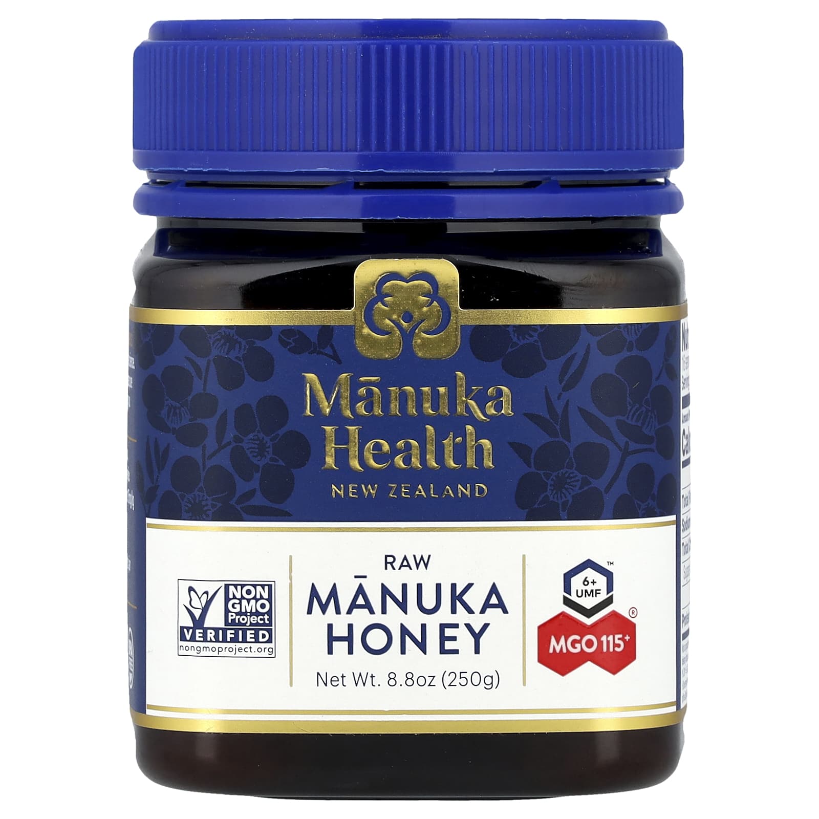 

Raw Manuka Honey, Umf 6+™, Mgo 115+, 250G(8.8Oz)