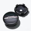 4pcs John Works Cooper Logo Emblem Car Wheel Center Caps 60MM Clips 56MM Wheels Hub Cap Rim Hubcaps Dust Cover Car Accessories