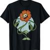 Cuphead Cagney Flower Pose T-Shirt