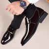 New Leather Shoes Men's Summer Breathable Business Dress Casual Soft-soled Black Men's Shoes