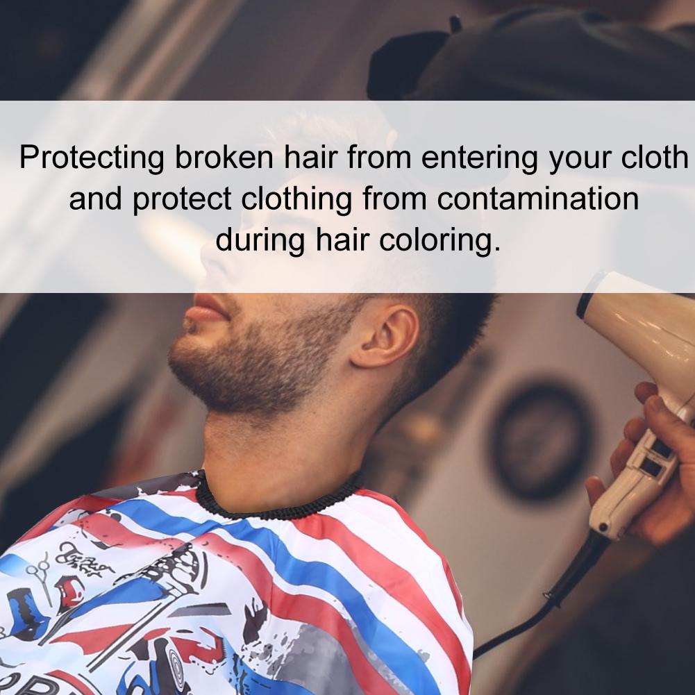 Hairdressing Apron Waterproof Anti Static Hair Cutting Salon Barber Gown Cape Cloth