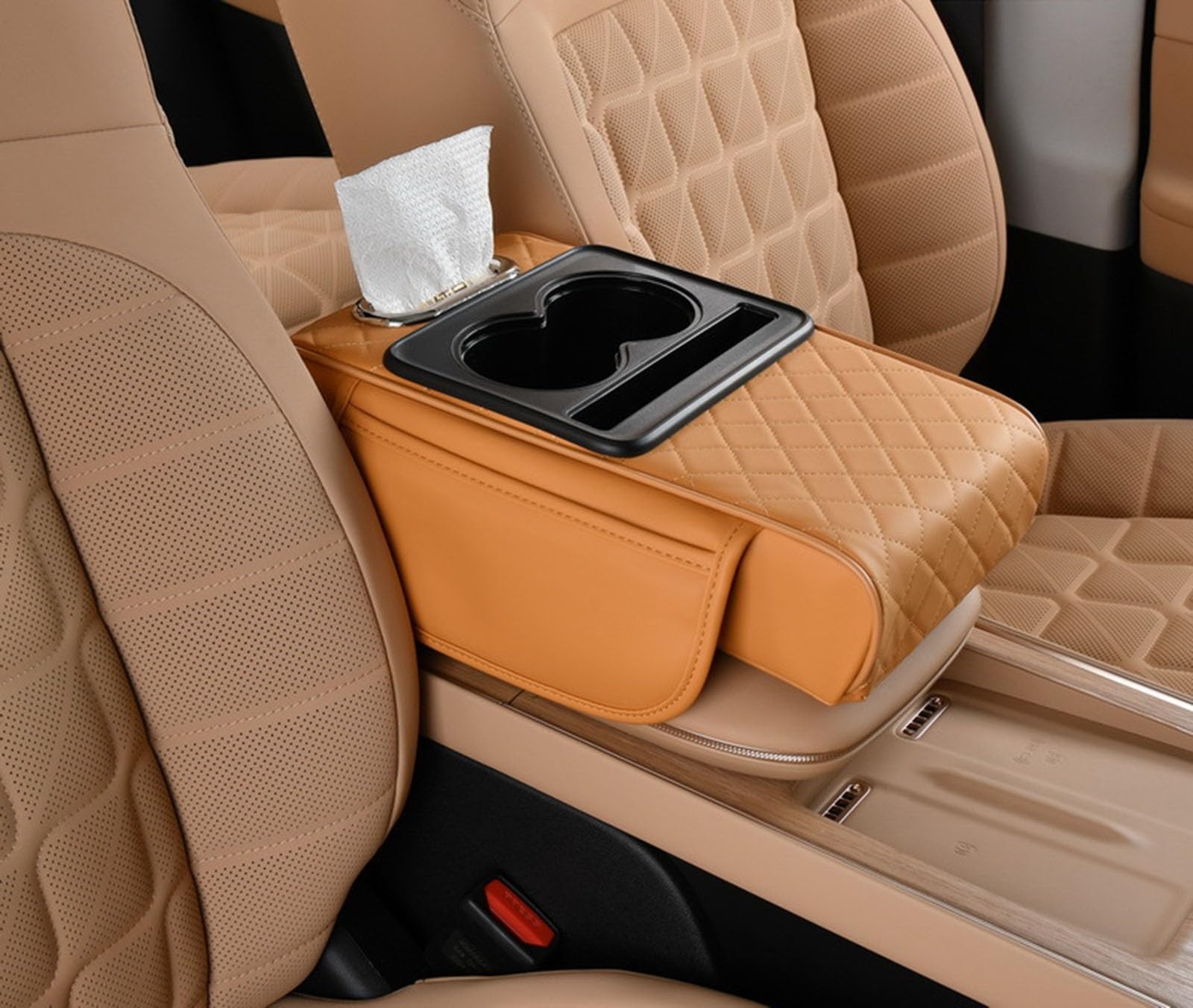 

Applicable Mitsubishi Outlander PHEV GN0W GN Series, December 2021 - Present Armrest Accessory Box, One size оранжевый