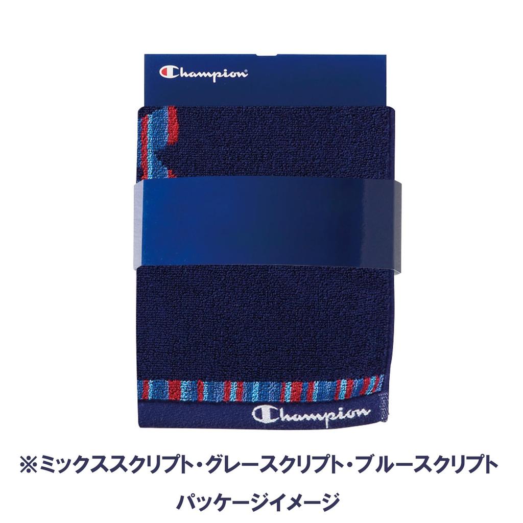 Marushin Champion Sports 34 x 110 Gray 5065012100 Towel, Approx. cm, Script,