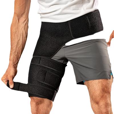 Ländstöd för Ledsmärta Sträckt Lårben Ischiasnervsmärta Höft Lårskada Återhämtning Rehabilitering Justerbar Kompressionslindning