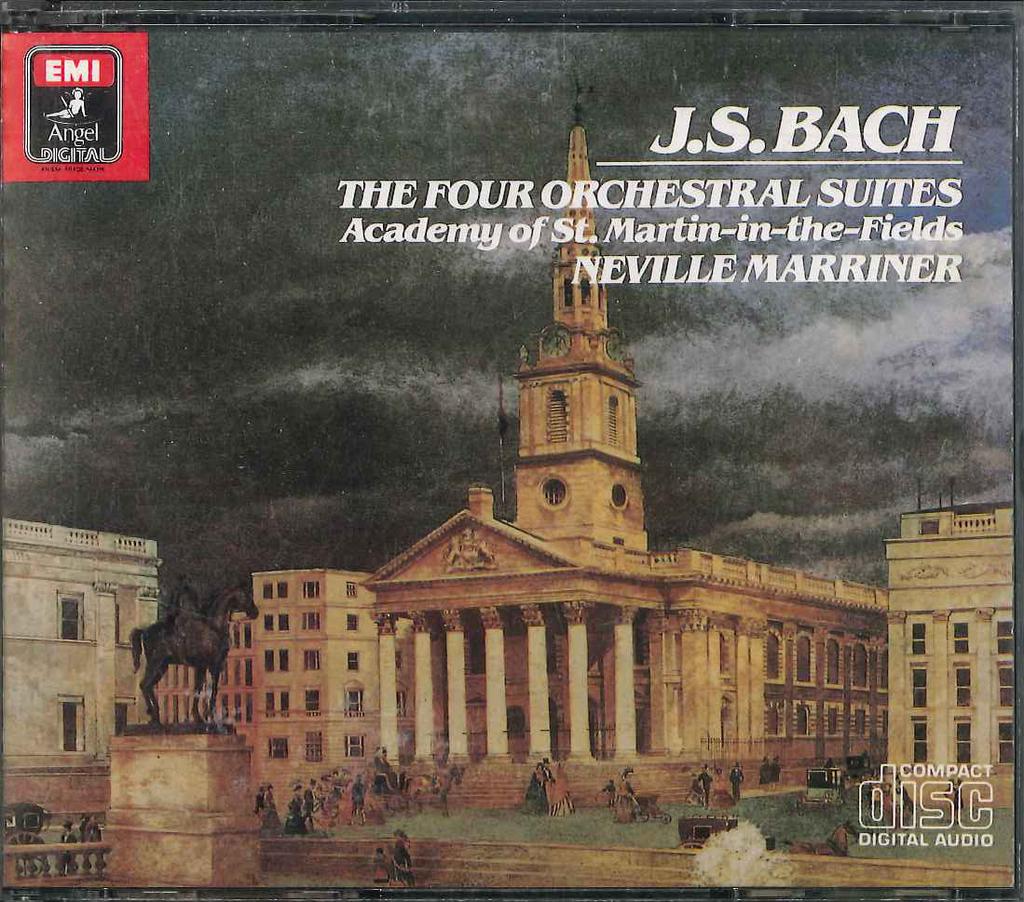 CD SIR NEVILLE - Bach: Orchestral Suites CC33331718 EMI Japan Classical Used