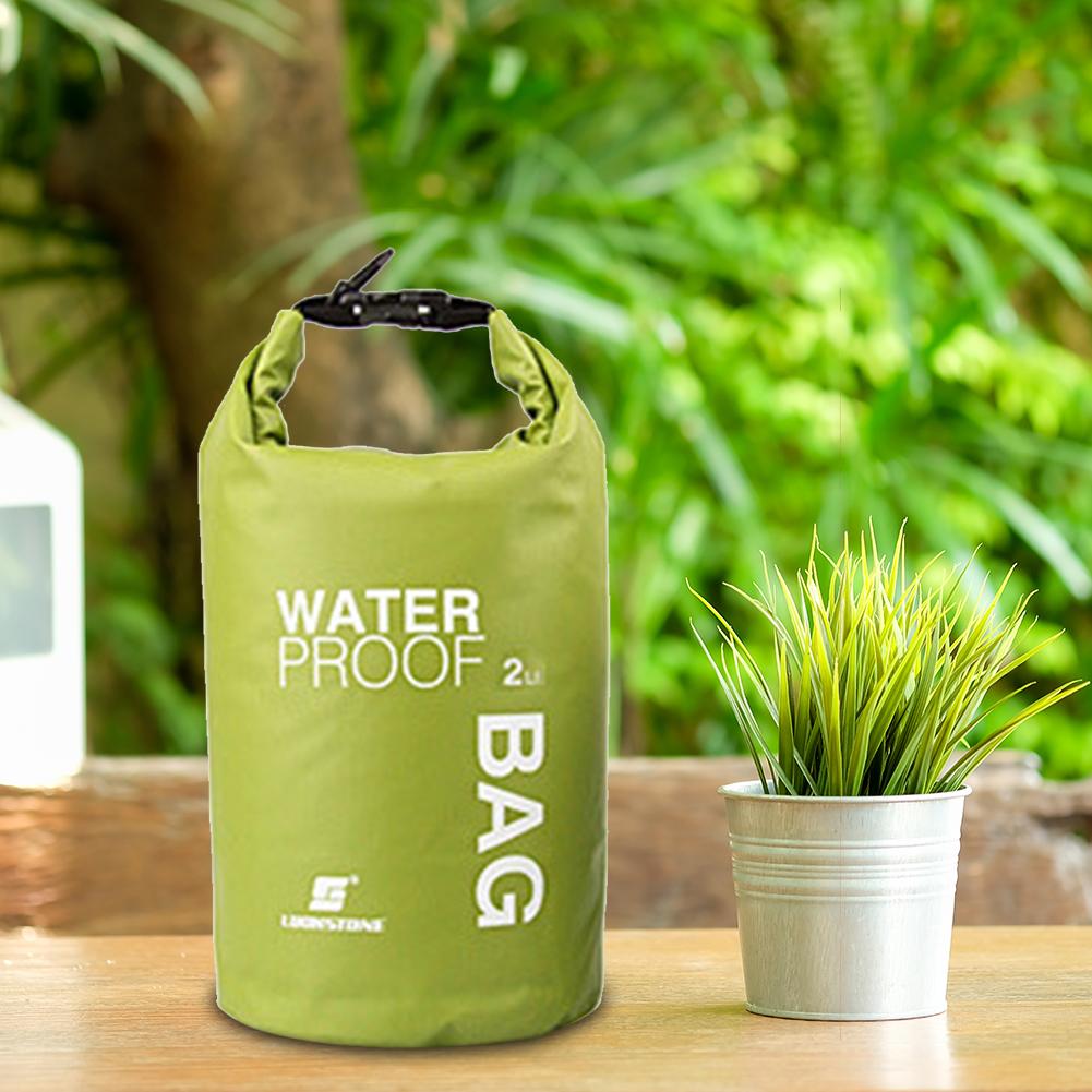 2L Waterproof Drifting Bag Drifting PVC Mesh Bag Multifunction Floating Dry Bags Lightweight Stuff Sack for Drifting Boating