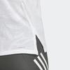 adidas Sports Lifestyle Series Round Neck Moisture Wicking Simple Casual Short Sleeve T-Shirt Women T-Shirts White DQ3146